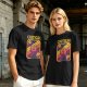 Retro Critical D20 Dice T-Shirt for Tabletop RPG Fans