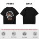 Olive t-shirt with retro coffee pot cartoon and Good Morning text