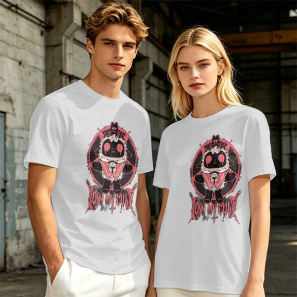 Olive T-Shirt With Cult Lamb Graphic Join My Cult Print