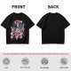 Olive Graphic T-Shirt with The Freak Hellfire Club Rock Print
