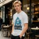 Master of Christmas D20 Dice T-Shirt for RPG Fans