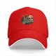 Black baseball cap with alligator Loki giving a thumbs up