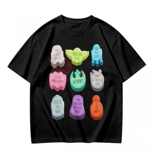 Star Wars Conversation Hearts Graphic Tee