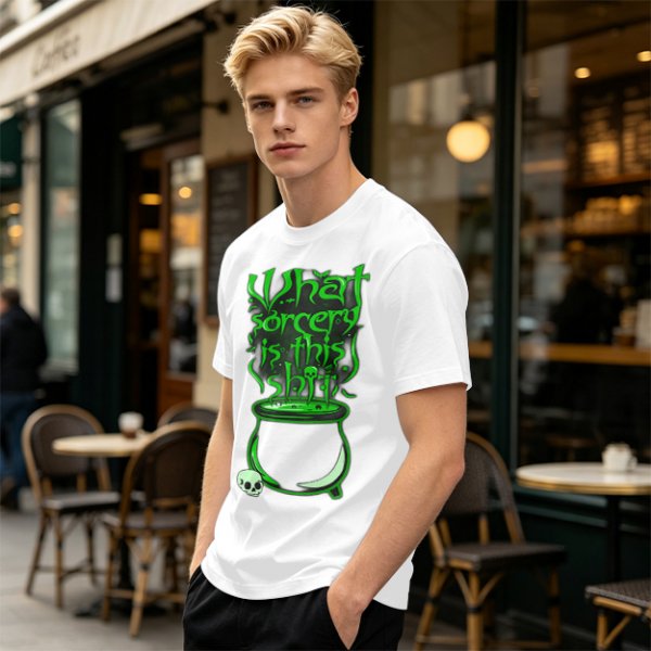 What Sorcery Is This Cauldron Graphic T-Shirt