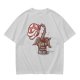 Olive Green T-Shirt With Piranha Plant Graphic Print