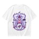 Anime Gear 5 Character Graphic Print Olive T-Shirt