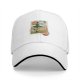 Black Baseball Cap with Howl's Moving Castle Scarecrow Stamp Art