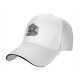 Black baseball cap with horror ice cream graphic design