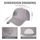 Black Baseball Cap With Japanese Oni Mask Floral Art Print