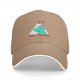 Black Baseball Cap With Cute Dinosaur Graphic And 'What I'm Doing' Text