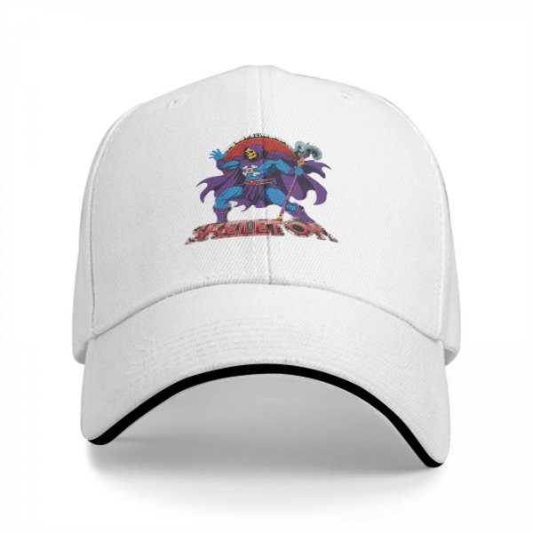 Black Baseball Cap Featuring Skeletor from Masters of the Universe