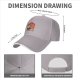 Black Baseball Cap With Ramen Skull Graphic Print
