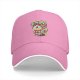 Black baseball cap with spooky drink graphic and Japanese text