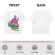 Olive T-Shirt with Neon Pink Ghostface 'The Fresh Killer' Print