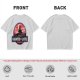 Olive T-Shirt with Haunted Castle Silhouette Graphic Design