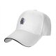 Black Baseball Cap With Cute Grim Reaper Graphic
