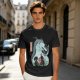 Anime Dragon and Girl Graphic Tee for Fantasy Fans