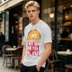 Olive T-Shirt With Sad Taco Graphic And 'Every Now And Then I Fall Apart' Text
