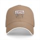 Black baseball cap with 'It Probably Can Get Worse' graphic print