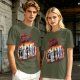 Olive T-Shirt Featuring The Goths Gothic Women Art Print