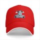 Black baseball cap with Bluey graphic and 'Need More Coffee' text