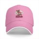 Black Baseball Cap With Rad Radish Skater Graphic Print