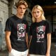 Olive T-Shirt with DFC Viking Graphic Print