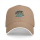 Black baseball cap with tired Earth graphic and 'Everything is fine except for' text