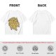 Olive Green T-Shirt With Pepperoni Pizza Slice Graphic