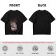 Olive T-Shirt With Horror Movie Character Nuggets Graphic Print