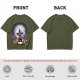 Halloween Black Cat Witch Jack-o'-lantern Graphic T-Shirt