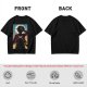 Olive Anime Character Silhouette Graphic T-Shirt
