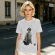 Olive T-Shirt Featuring Princess Mononoke Warrior Artwork