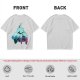 Olive T-Shirt With Spirited Away Dragon Silhouette Artwork