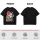 Studio Ghibli Characters Boat Graphic Olive T-Shirt