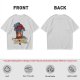 Olive t-shirt with lantern flame graphic and 'I'll follow you into the dark' text