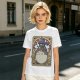 Olive Green T-Shirt With My Neighbor Totoro Art Nouveau Print