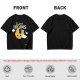 Olive t-shirt with sweet dreams cheese moon and mouse graphic