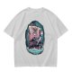 Olive T-shirt with One Piece Thousand Sunny Pirate Ship Print