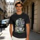 Olive T-shirt with Studio Ghibli Character Mashup Art Print