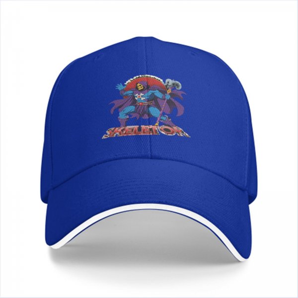 Black Baseball Cap Featuring Skeletor from Masters of the Universe
