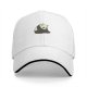 Black Baseball Cap With Cute Sitting Panda Graphic
