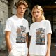 Olive t-shirt with Howling Mad Tiki Lounge graphic print