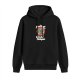 Retirement Plan Societal Collapse Retro Cartoon Graphic Hoodie