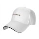 Black Baseball Cap With Grill And Burger Graphic Design
