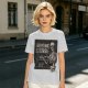 Olive t-shirt with skeleton teacher and 'Everything Is Terrible' print