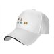 Black Baseball Cap With Cat Earth Fire Graphic Design