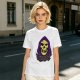 Olive T-Shirt With Skeletor Graphic Print