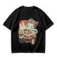 Olive T-Shirt With Octopus Chef In Ramen Bowl Graphic