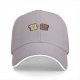Black Baseball Cap With Cute Bread Slice Friends Graphic